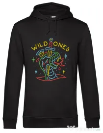 Hoodie barbat cu gluga Wild ones Negru