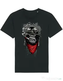 Tricou STANLEY STELLA barbat Ape of duty Negru