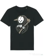 Tricou STANLEY STELLA barbat Grim reaper love coffee Negru