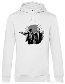 Hoodie barbat cu gluga Pulp killer Alb