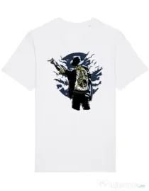 Tricou STANLEY STELLA barbat Zombie pop Alb