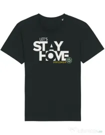 Tricou STANLEY STELLA barbat Stay home Negru