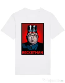 Tricou STANLEY STELLA barbat Rocketman Alb
