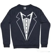 Bluza Mire ADLER Tuxedo Denim inchis