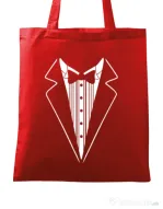 Sacosa personalizata Mire Tuxedo Rosu