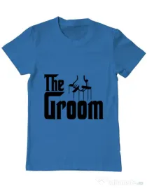 Tricou Mire ADLER The groom Albastru azuriu