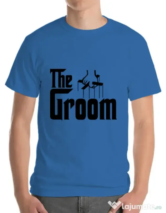 Tricou Mire ADLER The groom Albastru azuriu