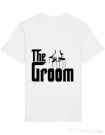 Tricou Mire STANLEY STELLA The groom Alb