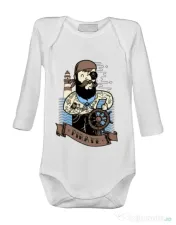 Baby body Adventure of the Sea Alb 