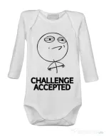 Baby body Challenge Accepted Alb