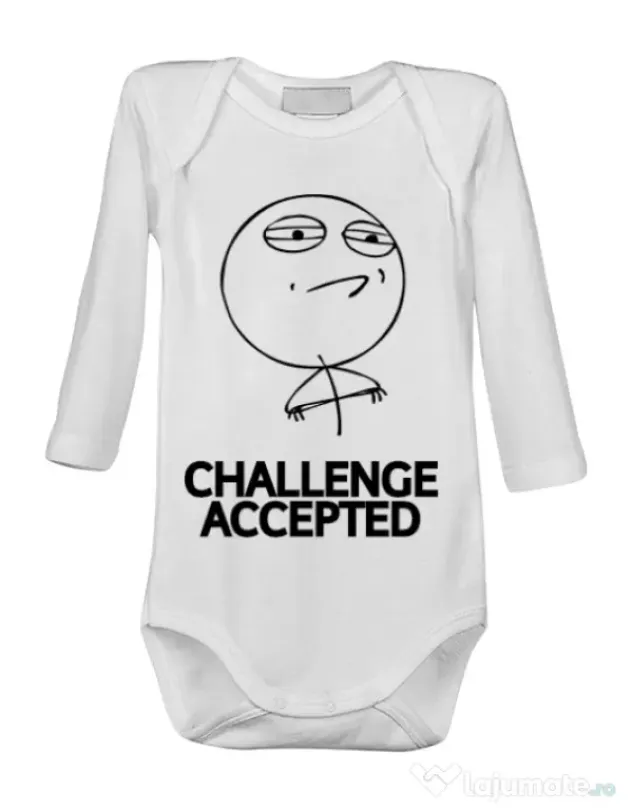 Baby body Challenge Accepted Alb