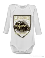 Baby body Classic Wheel Alb