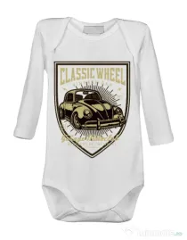 Baby body Classic Wheel Alb