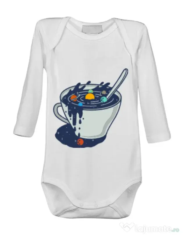Baby body Galaxy mug Alb