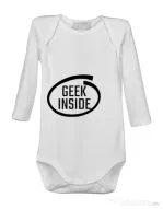 Baby body Geek inside Alb