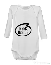 Baby body Geek inside Alb