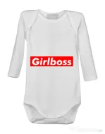 Baby body Girlboss Alb
