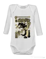 Baby body Godzilla Alb
