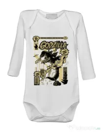 Baby body Godzilla Alb
