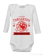 Baby body House Targaryen Alb