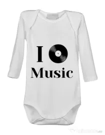 Baby body I love music Alb