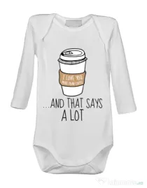 Baby body I love you more than coffee Alb