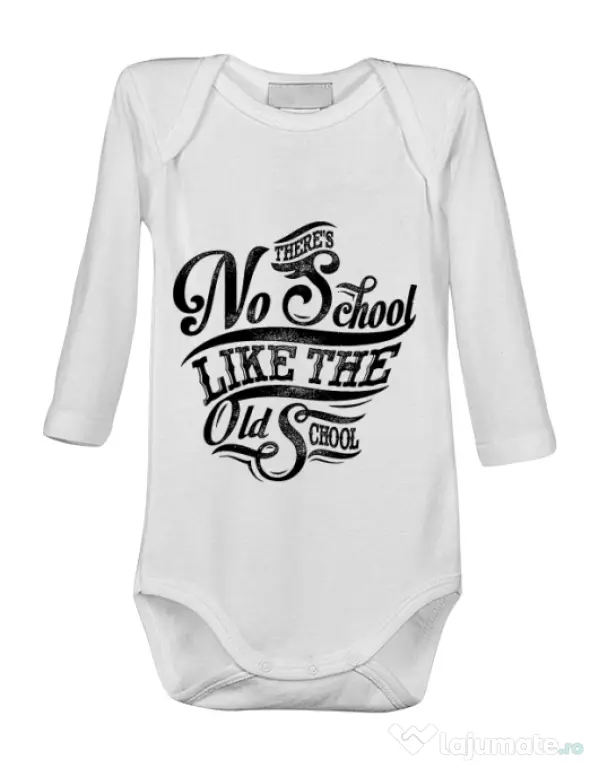 Baby body Old school typography Alb