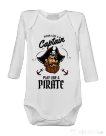 Baby body Play like a pirate Alb