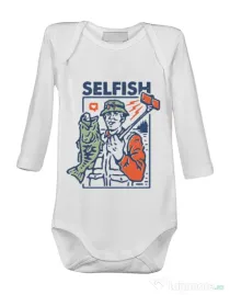 Baby body SELFISH Alb