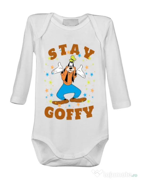 Baby body Stay Goofy Alb