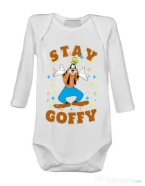 Baby body Stay Goofy Alb
