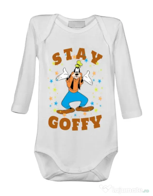Baby body Stay Goofy Alb