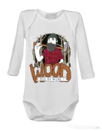 Baby body Wood you be mine Alb