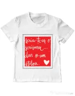 Tricou ADLER copil Nu am stilou Alb