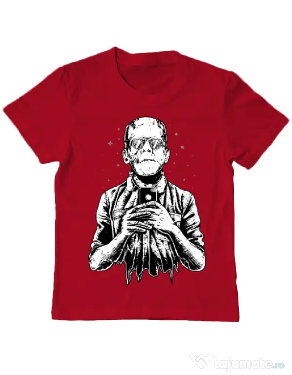 Tricou ADLER copil Franselfiestein Rosu