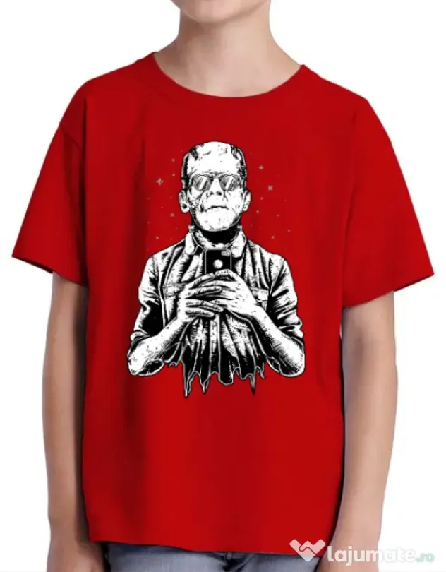 Tricou ADLER copil Franselfiestein Rosu