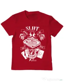 Tricou ADLER copil Las vegas Rosu