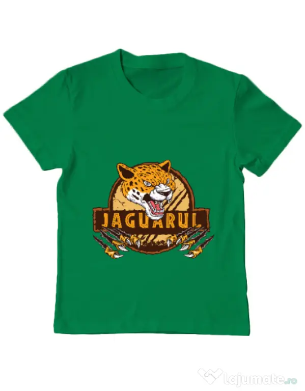 Tricou ADLER copil Jaguarul Verde mediu