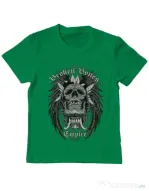 Tricou ADLER copil Broken Bones Empire Verde mediu