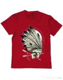 Tricou ADLER copil Conquerors Rosu