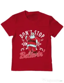 Tricou ADLER copil Dont stop believin Rosu