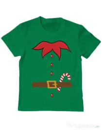 Tricou ADLER copil Elf Verde mediu