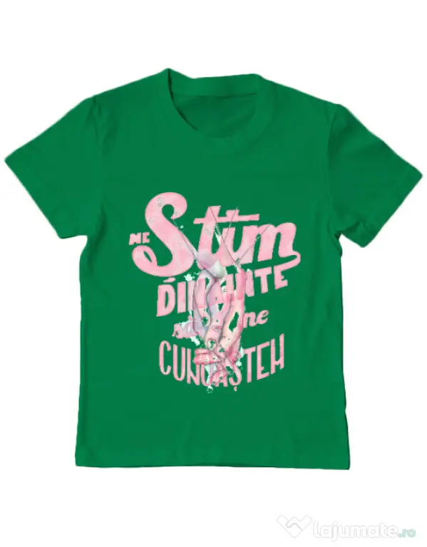 Tricou ADLER copil Ne stim I Verde mediu