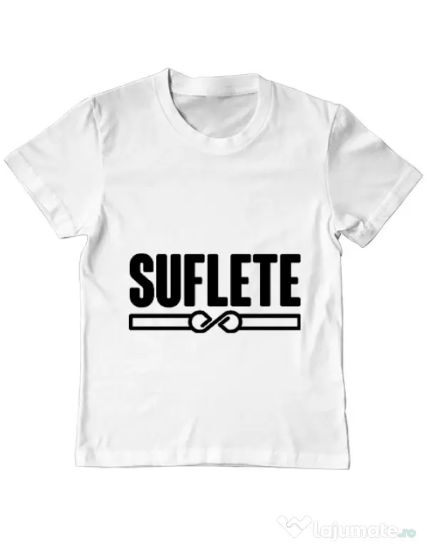 Tricou ADLER copil Suflete Alb