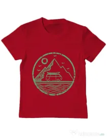 Tricou ADLER copil Van Rosu