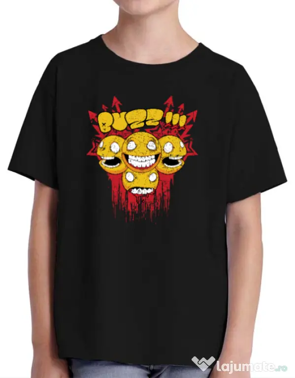 Tricou ADLER copil Buzz Negru