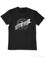 Tricou ADLER copil When nothing goes right Negru