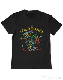 Tricou ADLER copil Wild ones Negru