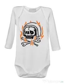 Baby body Skull biker Alb