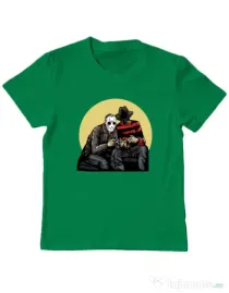 Tricou ADLER copil Gamers Verde mediu